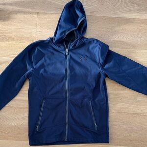Under Armour Kids Winter Blue    Performance Hooded Jacket